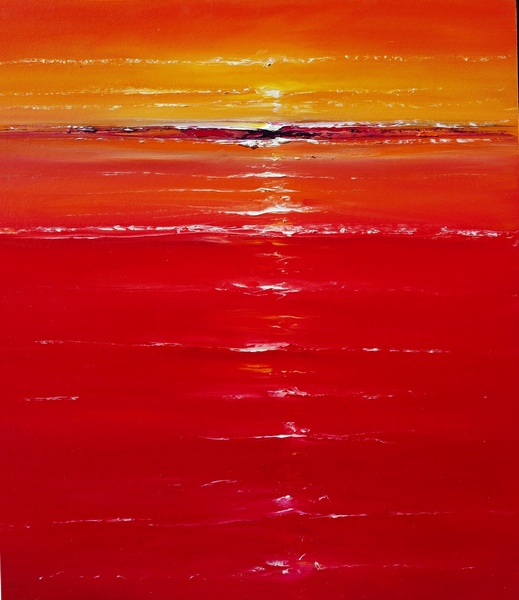 Ioan Popei Red on the Sea 03